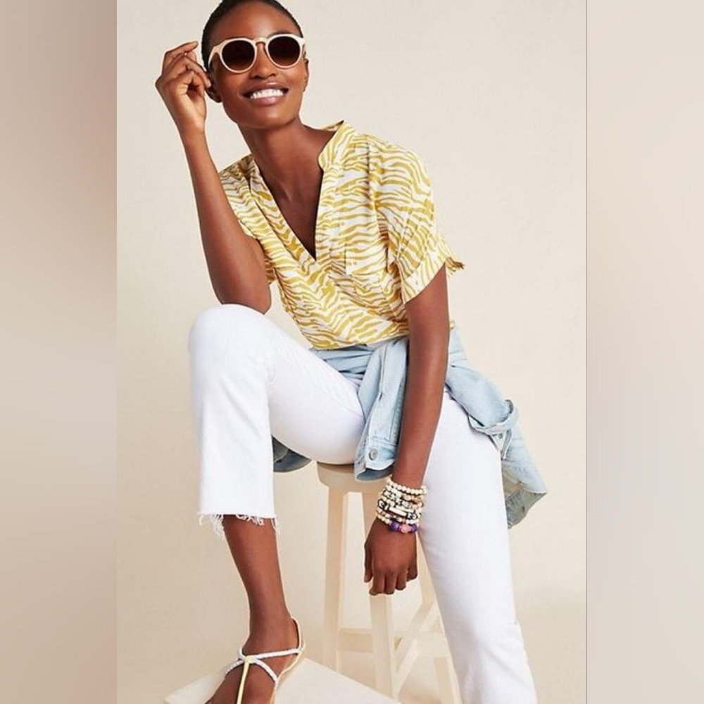 Anthropologie Maeve‎ Amira Utility Shirt